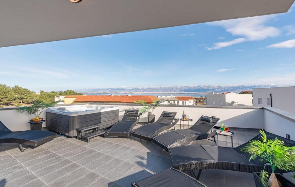 Luxurioeses Penthouse Welle Mit Whirlpool, Grill Und Meerblick Вир Экстерьер фото